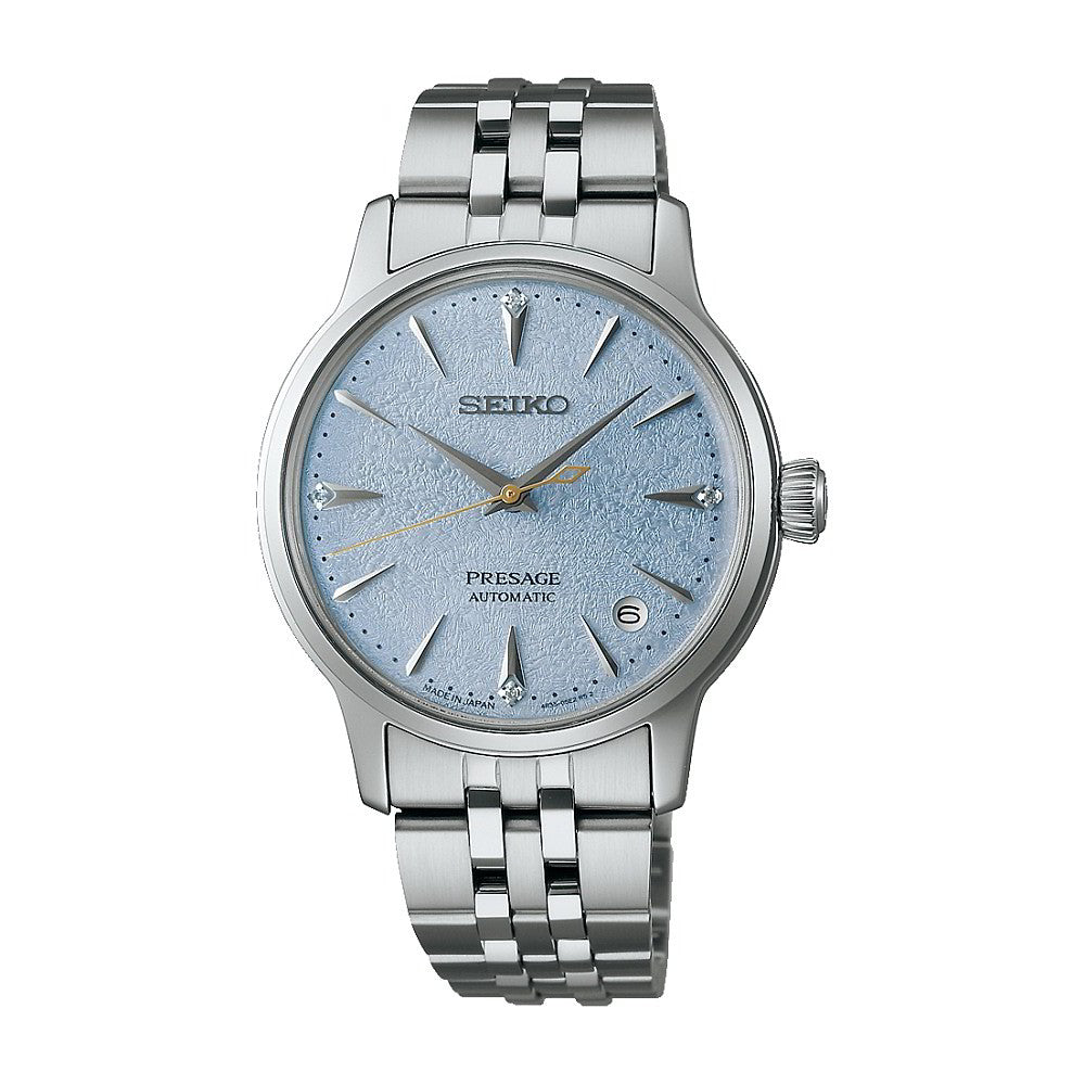Seiko Japan Made Presage Cocktail Time "Frozen Skydiving" Ladies' Watch SRPL61J1