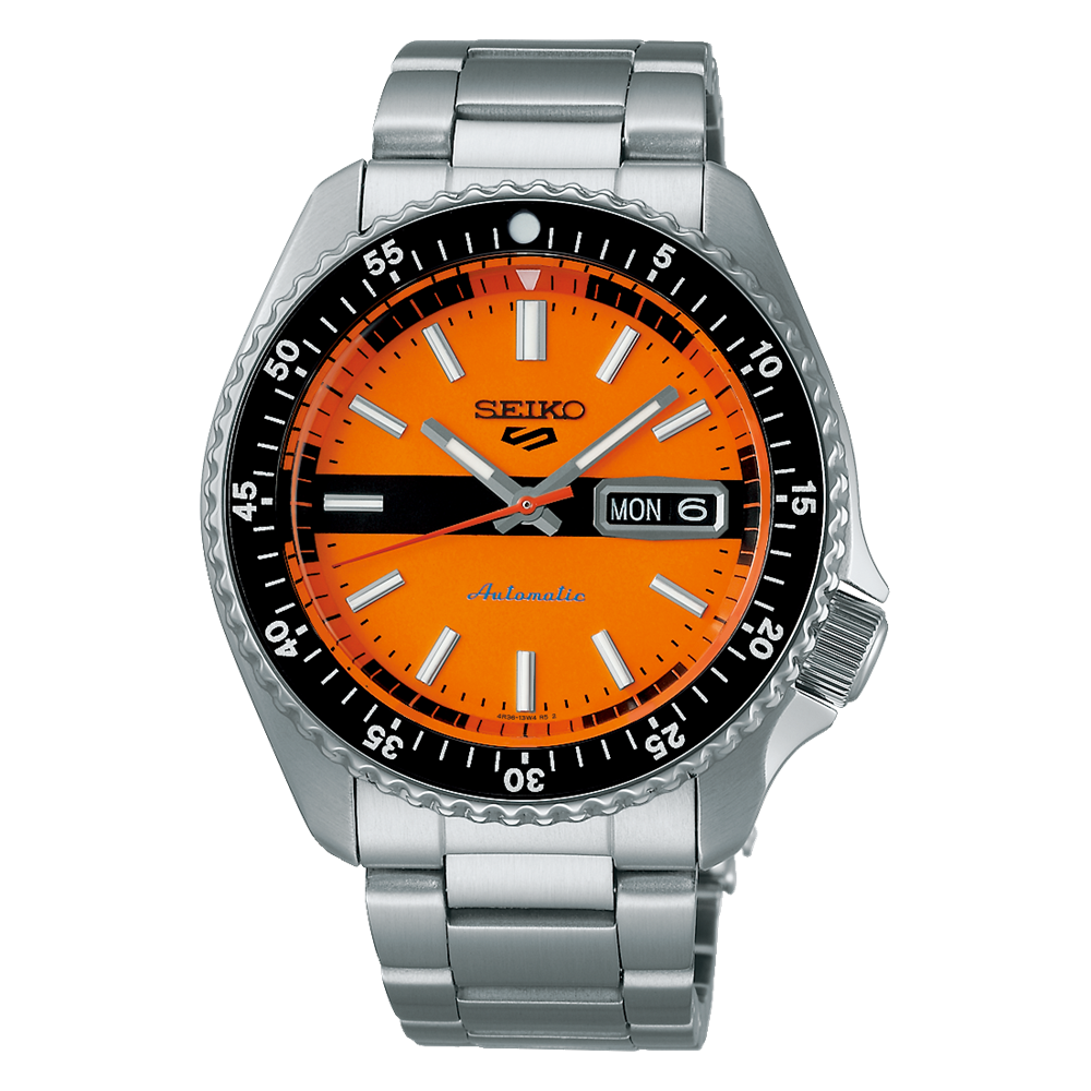 Seiko 5 100M  X New Double Hurricane Special Edition Automatic Watch SRPK11K1