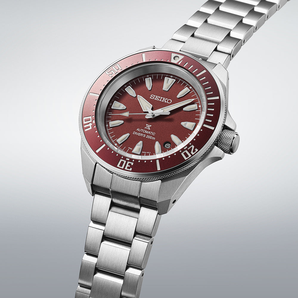 Seiko Prospex Slim Samurai Red 200M Diver's Men's Watch SRPL11K1