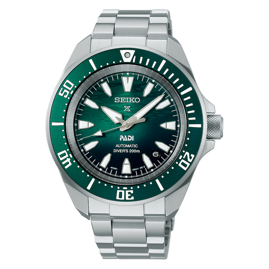 Seiko Prospex Slim Samurai PADI SE Emerald Green 200M Diver's Men's Watch SRPL53K1
