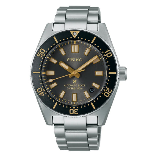 Seiko 62MAS Prospex 300m Diver's 100th Anniv 1965 Heritage SE Men's Stainless Steel Watch SPB455J1