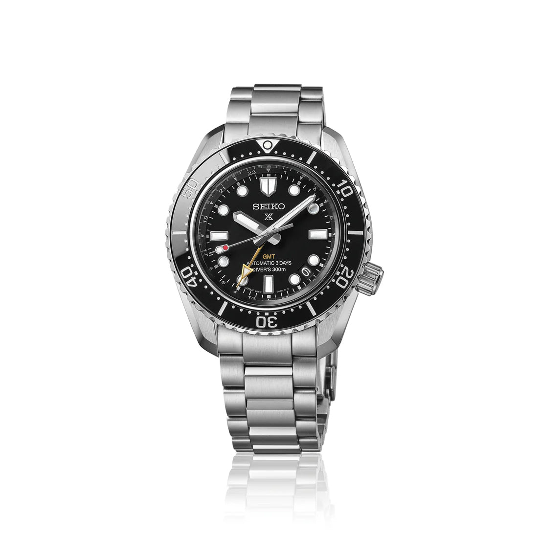 Seiko 1968 Japan Made Black GMT Baby Marinemaster 300M Men's Diver's Watch HBC002J1