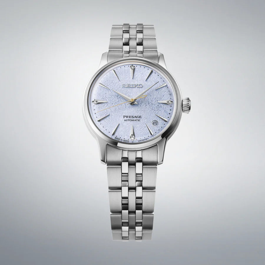 Seiko Japan Made Presage Cocktail Time "Frozen Skydiving" Ladies' Watch SRPL61J1