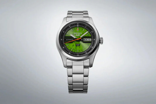 Seiko 5 100M  X Time Sonar HUF Limited Edition Automatic Watch SRPM09K1