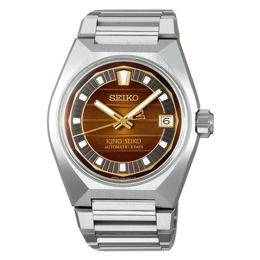 Seiko King Seiko VANAC Tokyo Horizon Limited Edition Stainless Steel Watch SLA089J1