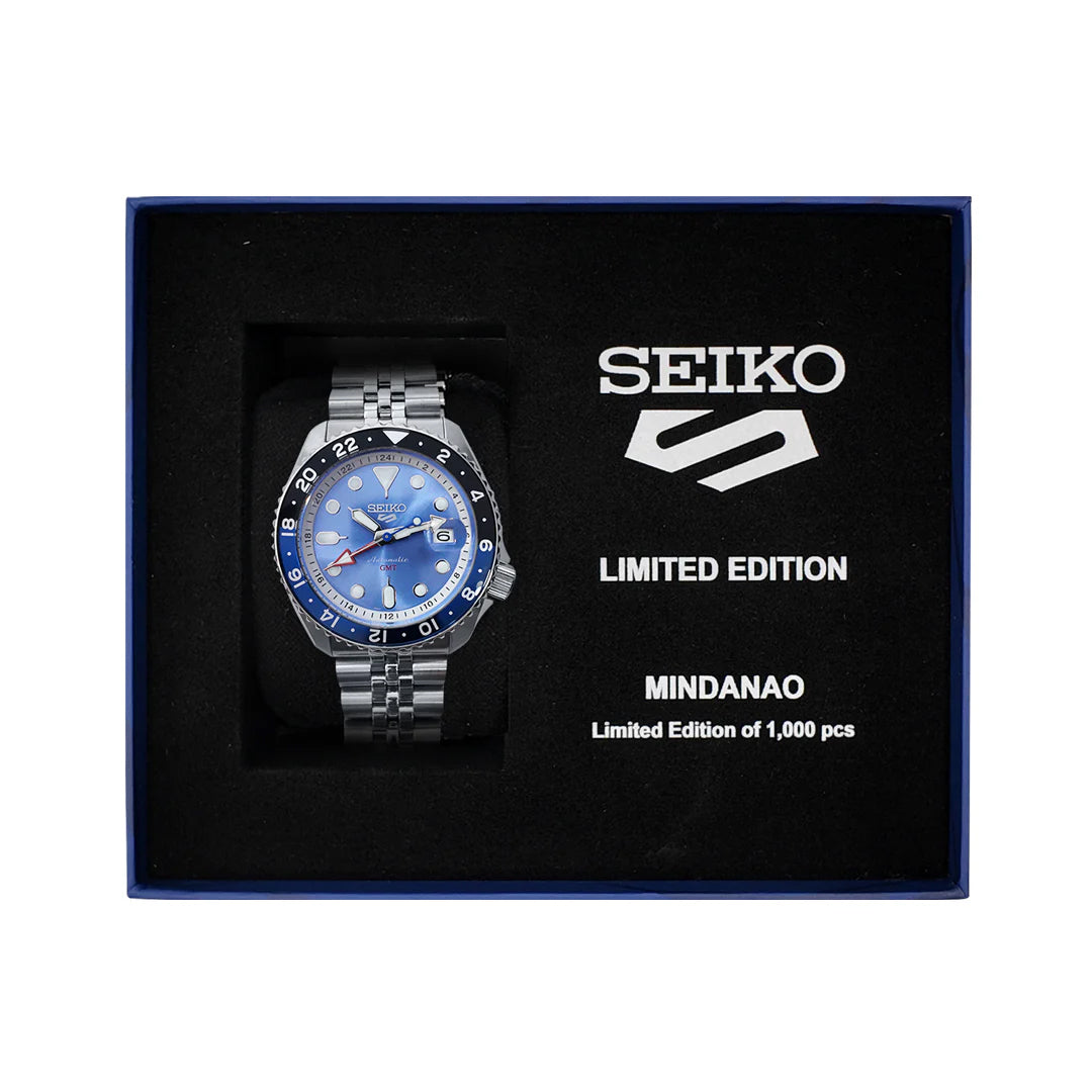 Seiko 5 GMT Sports 6th Philippines Mindanao LE 100M Men's Watch SSK053K1