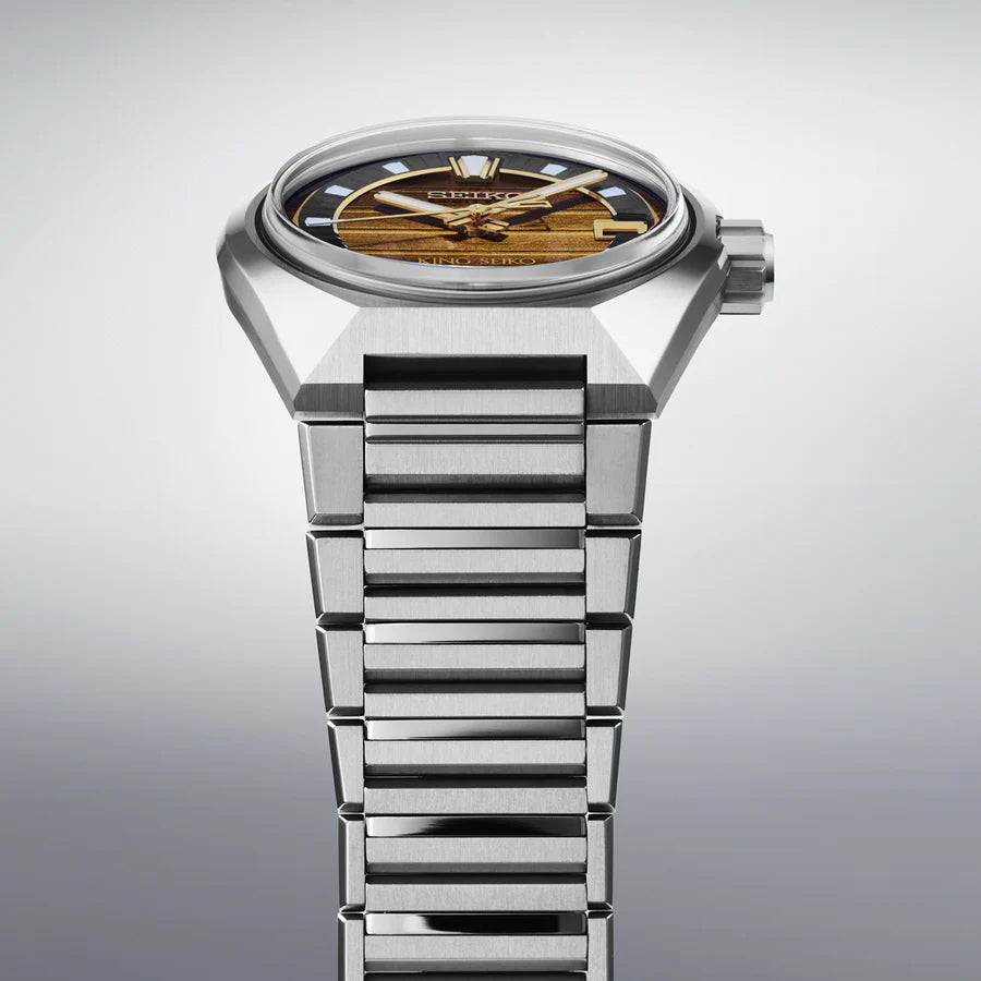 Seiko King Seiko VANAC Tokyo Horizon Limited Edition Stainless Steel Watch SLA089J1