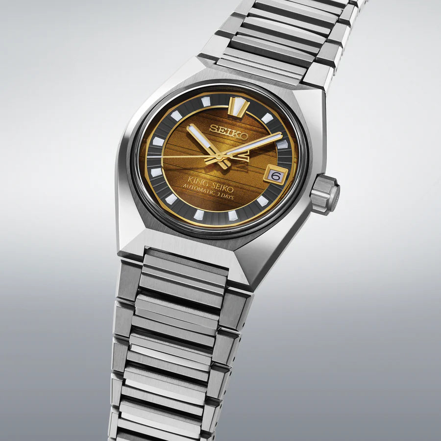 Seiko King Seiko VANAC Tokyo Horizon Limited Edition Stainless Steel Watch SLA089J1