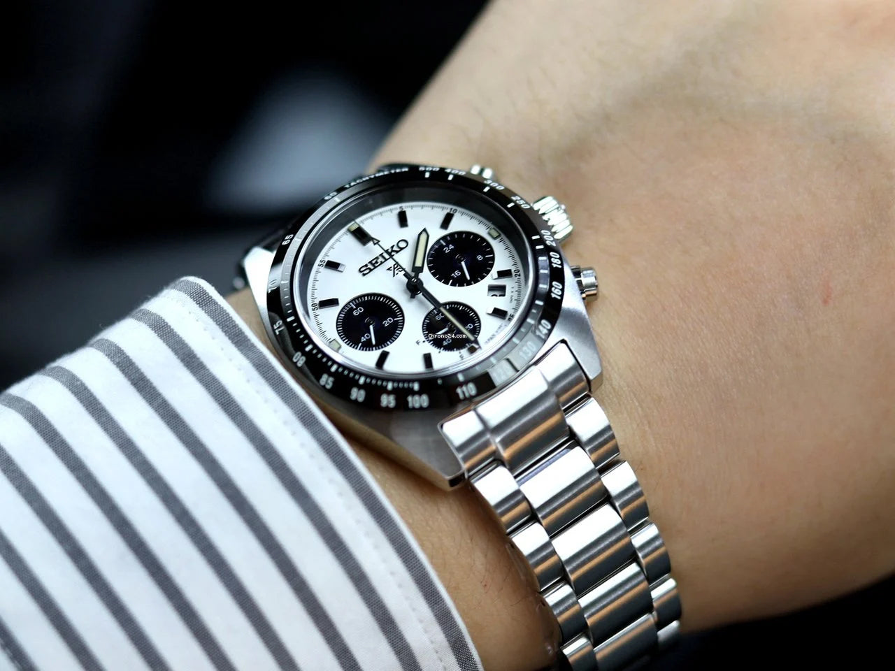 Seiko panda outlet chronograph