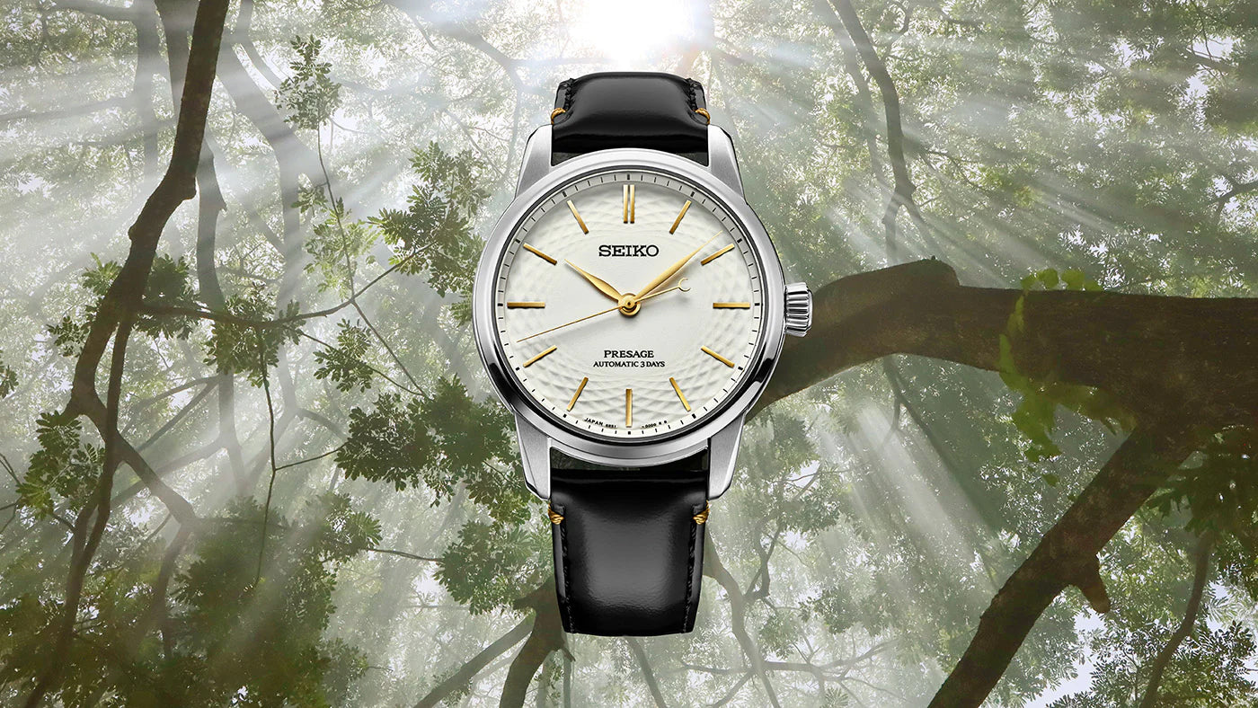 Seiko Presage “Craftsmanship” Unglazed Arita Porcelain Dial LE Men's Watch SPB497J1