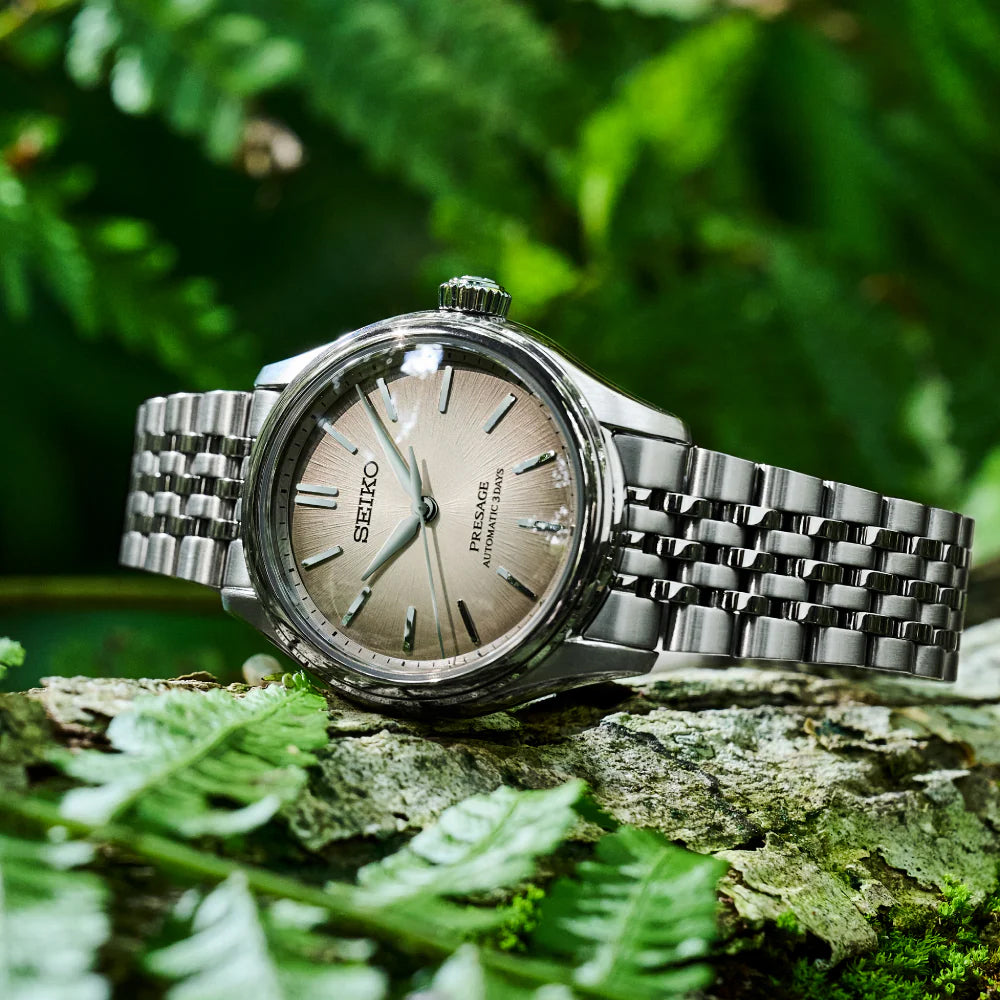 Seiko Presage Fushi-iro Classic Series Stainless Steel Mid Size Men's Watch SPB523J1