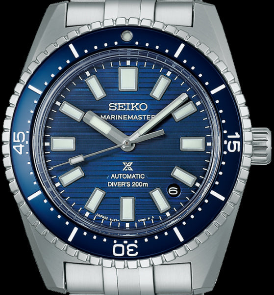 Seiko 62MAS Prospex Navy Blue Water Marinemaster Men's Stainless Steel Watch SJE119J1