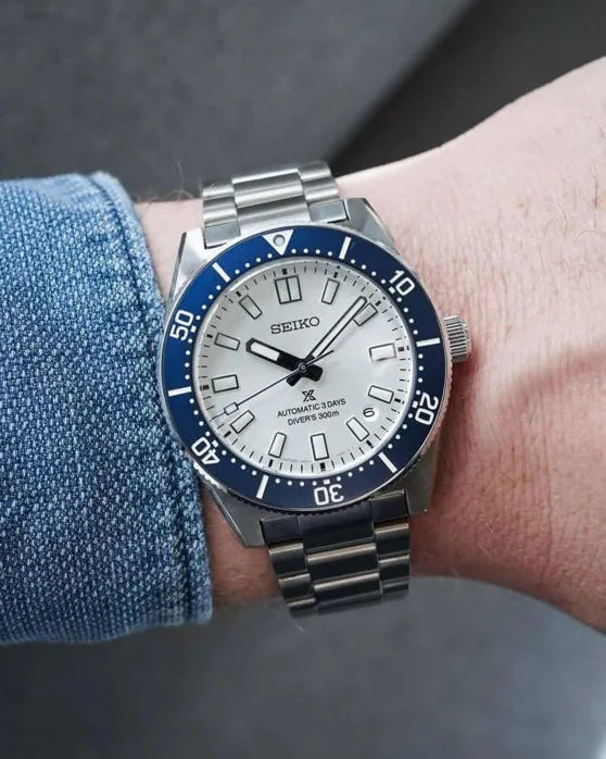 Seiko Prospex 1965 Heritage Diver's 62MAS 145th Anniv Seiko Blue LE Men's Stainless Steel Watch HBC005J1