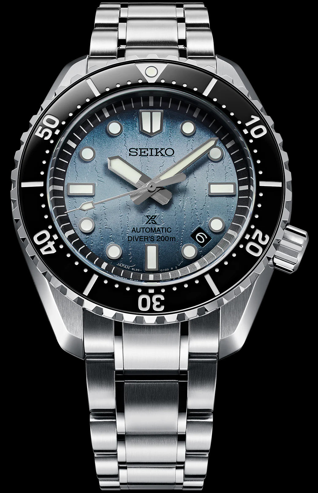 Seiko Prospex 1968 Marinemaster "The Cave Diving" Stainless Steel Watch SLA073J1