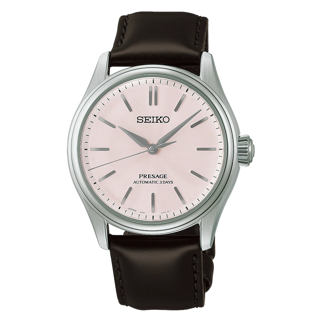 Seiko Presage Sakura Iro Classic Series Mid Size Men's Leather Strap Watch HCC003J1