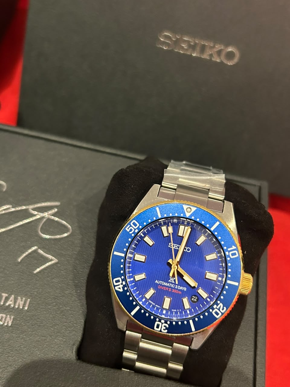 Seiko Prospex 1965 Heritage Diver's 62MAS Shohei Ohtani 2026 LE Men's Stainless Steel Watch SBDC224