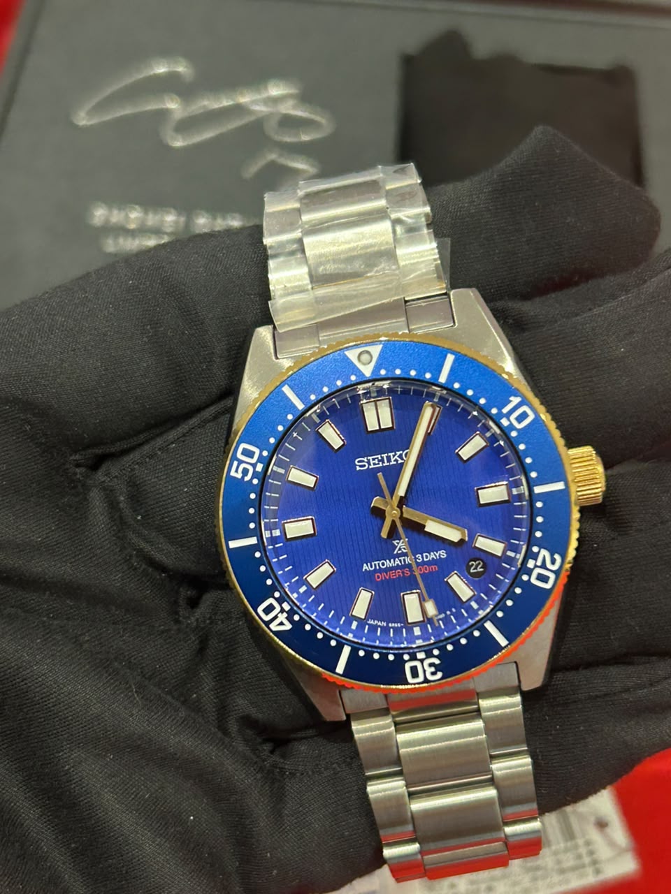Seiko Prospex 1965 Heritage Diver's 62MAS Shohei Ohtani 2026 LE Men's Stainless Steel Watch SBDC224