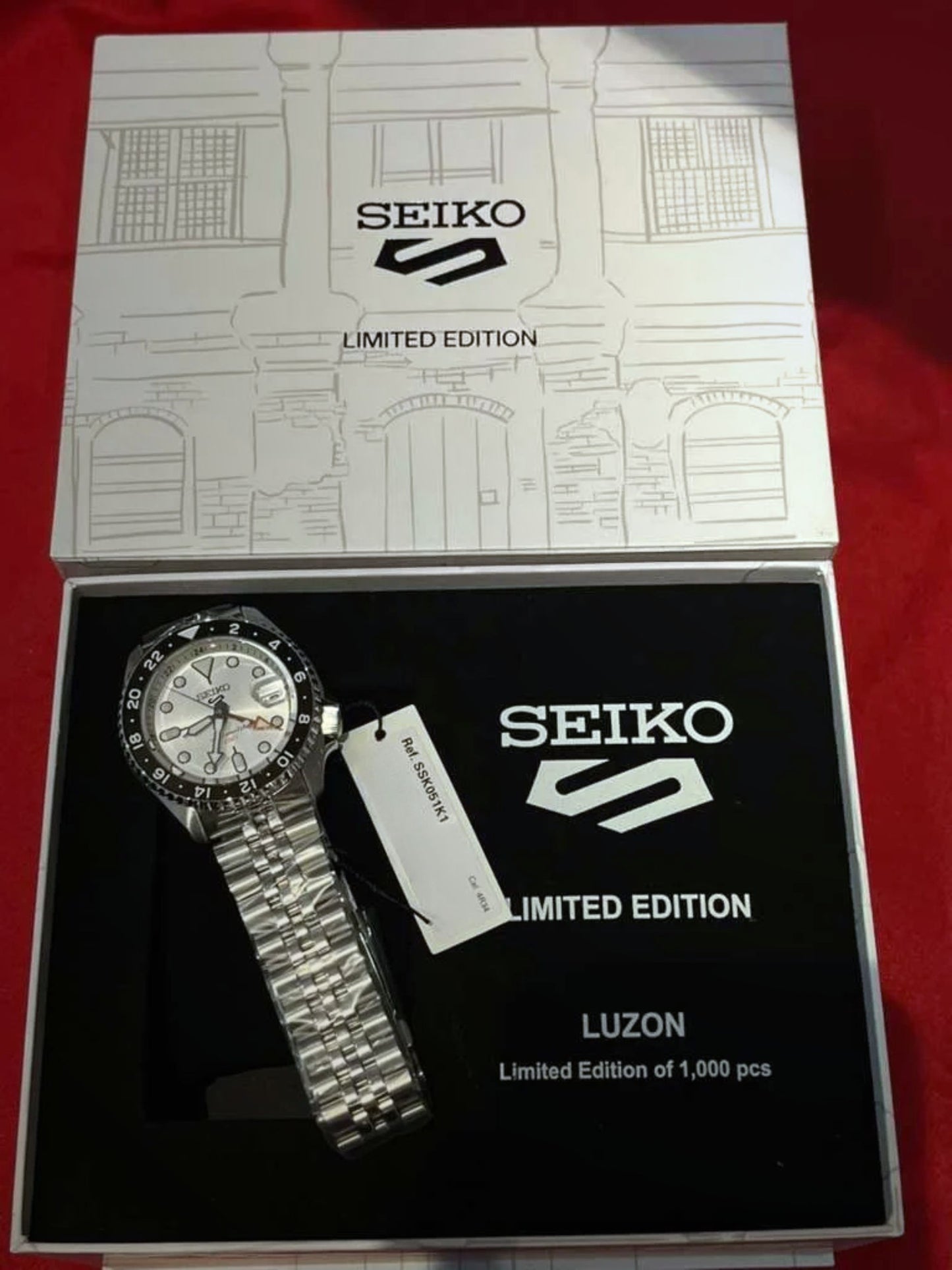 Seiko 5 GMT Sports 6th Philippines Luzon LE 100M Men's Watch SSK051K1