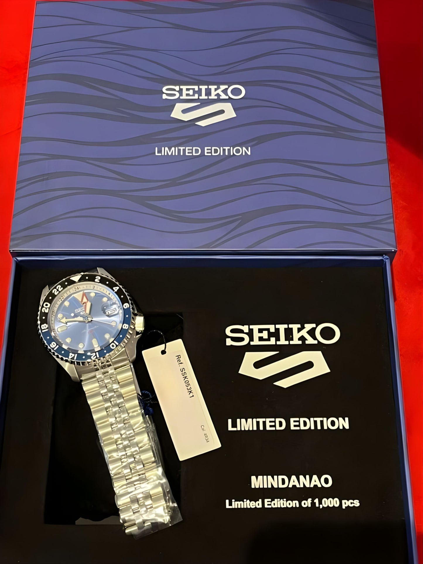 Seiko 5 GMT Sports 6th Philippines Mindanao LE 100M Men's Watch SSK053K1