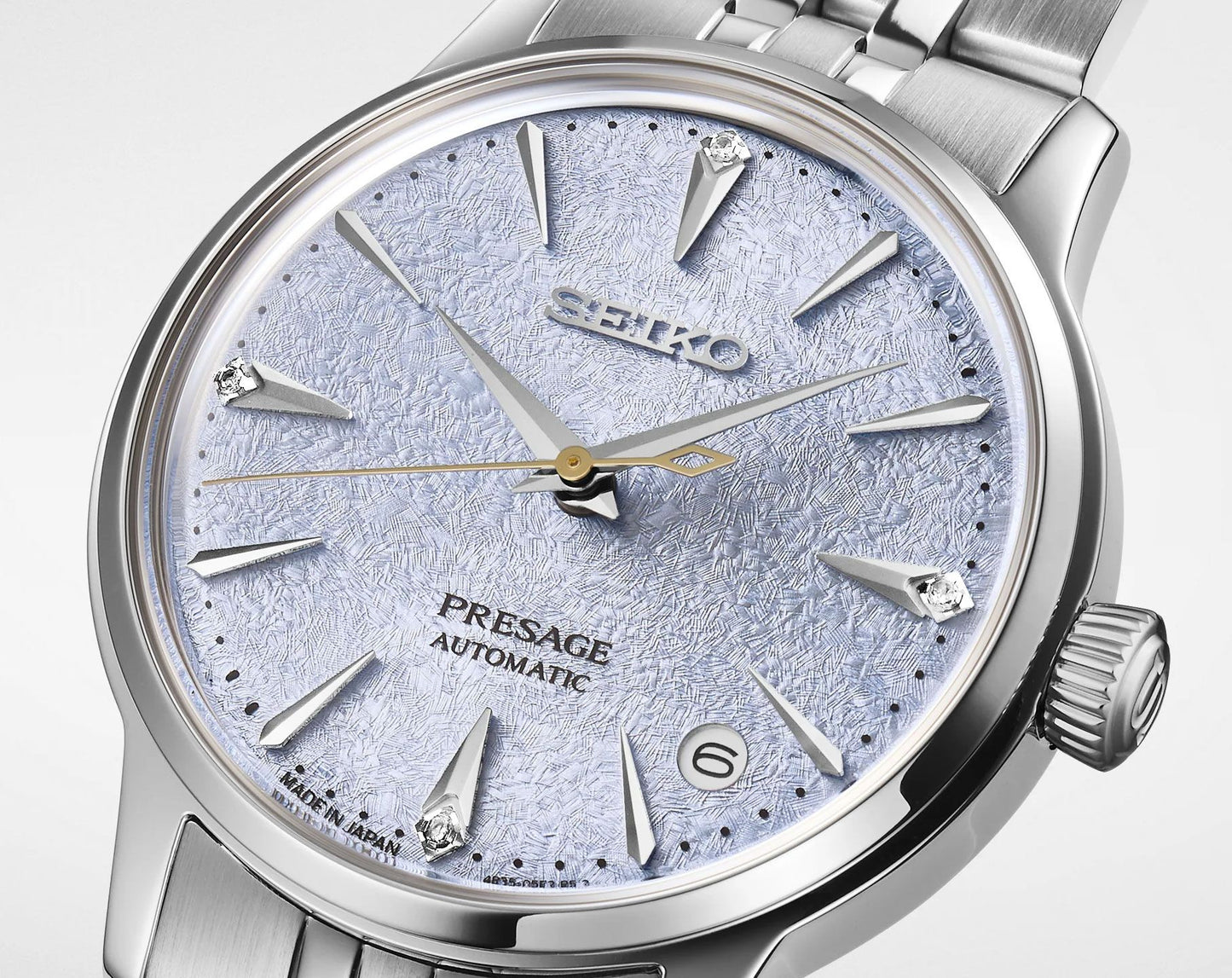 Seiko Japan Made Presage Cocktail Time "Frozen Skydiving" Ladies' Watch SRPL61J1