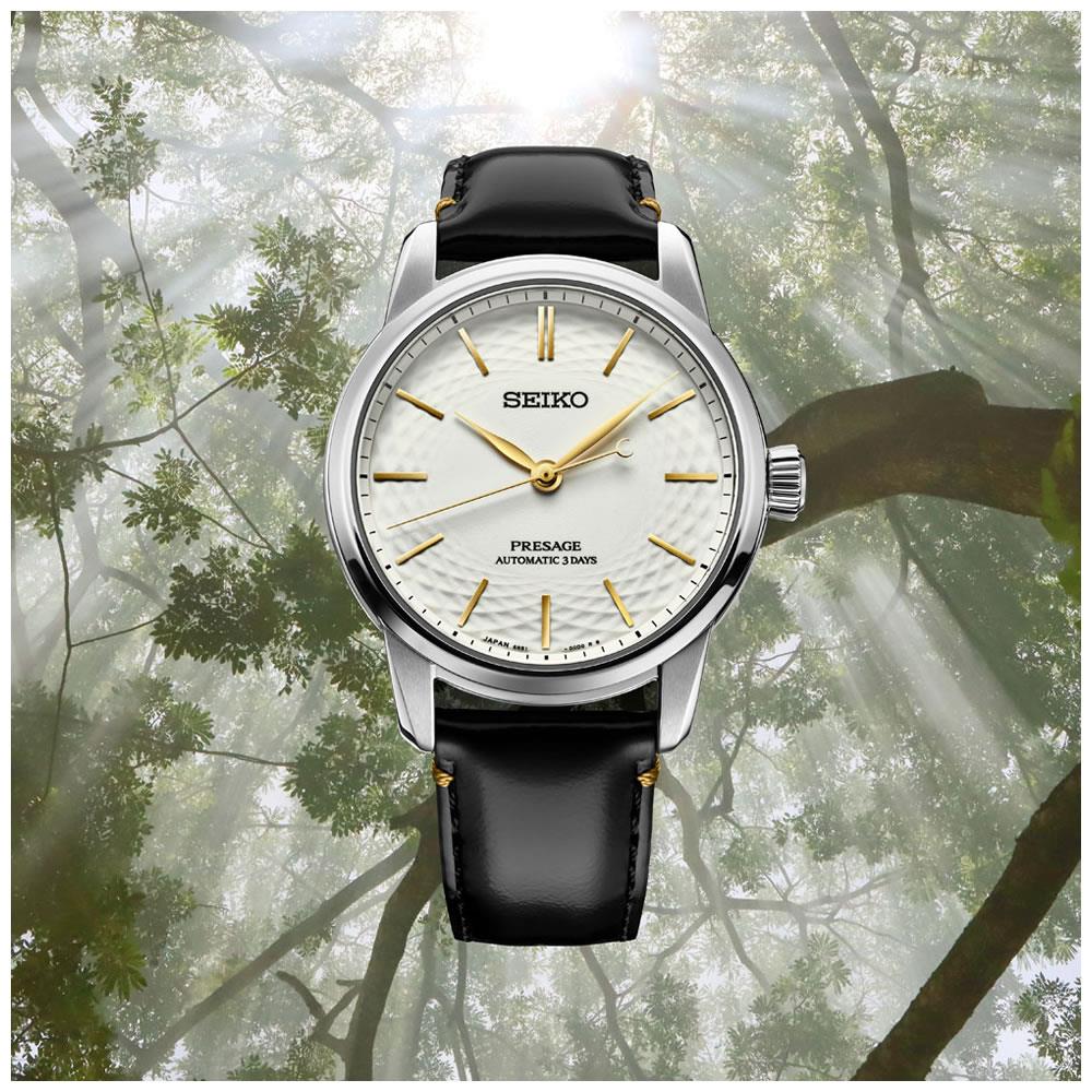 Seiko Presage “Craftsmanship” Unglazed Arita Porcelain Dial LE Men's Watch SPB497J1