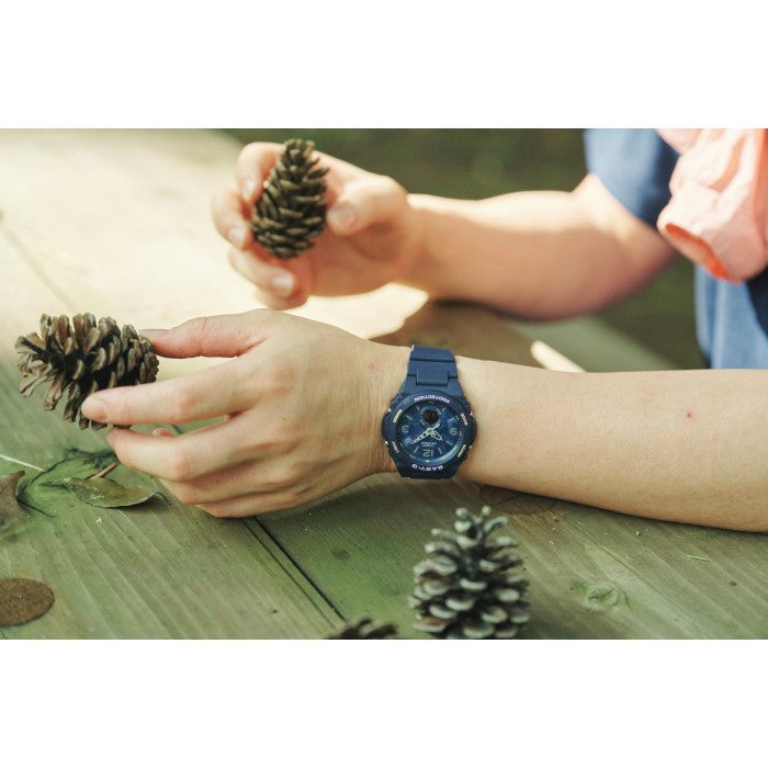 Casio Baby-G Standard Anadigi Floral Dial Blue Watch BGA260FL-2ADR