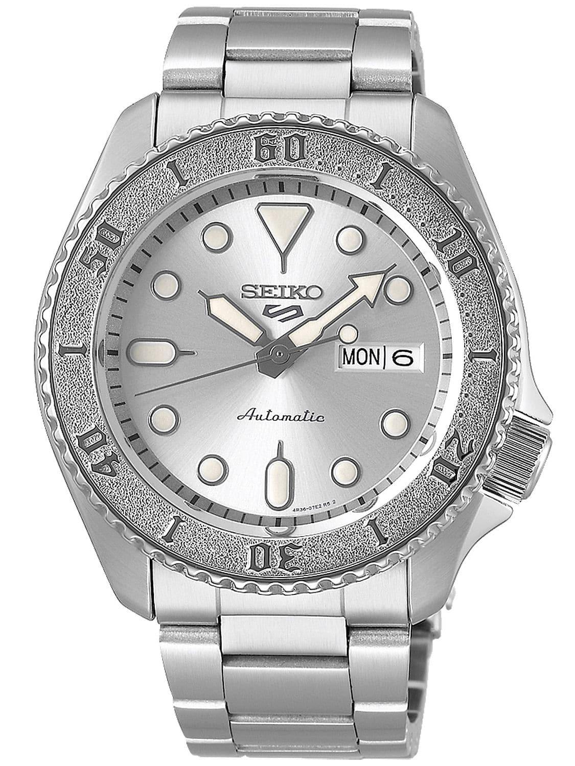 NEW Seiko 5 Sports 100M Automatic Men's Watch All Stainless Steel SRPE71K1 - Diligence1International