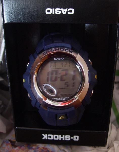Casio G-Shock Retrograde First Product Digital Blue Strap Watch G3011-2VDR - Diligence1International