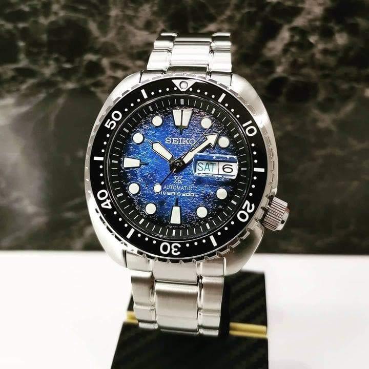 Seiko SE Save the Ocean Manta Ray King Turtle Diver's Men's Watch SRPE39K1 - Diligence1International