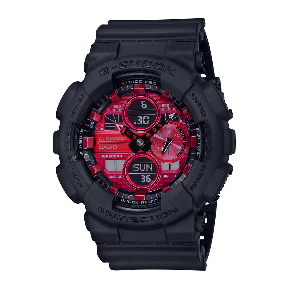 Casio G-Shock Special Color Adrenaline Black x Red Dial x Grey