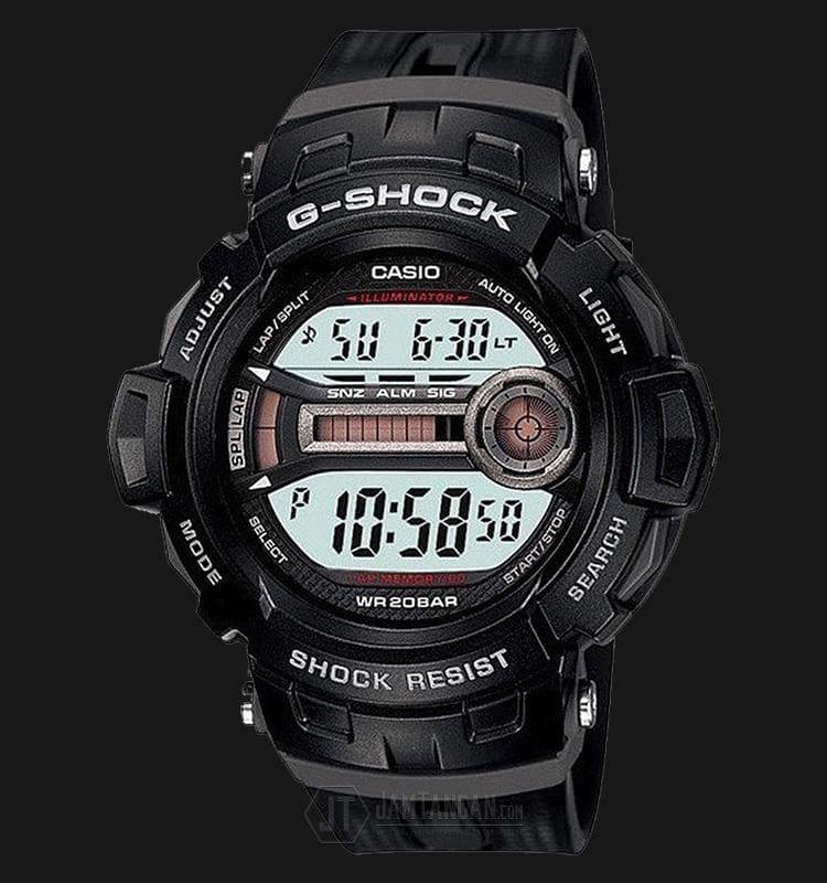 Casio G-Shock Standard Analog-Digital Power Ranger Black Watch GD200-1DR - Diligence1International