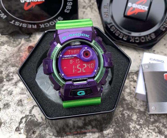 Casio G-Shock Crazy Colors Digital Hulk Green Mysterio Purple Watch G8900SC-6DR - Diligence1International