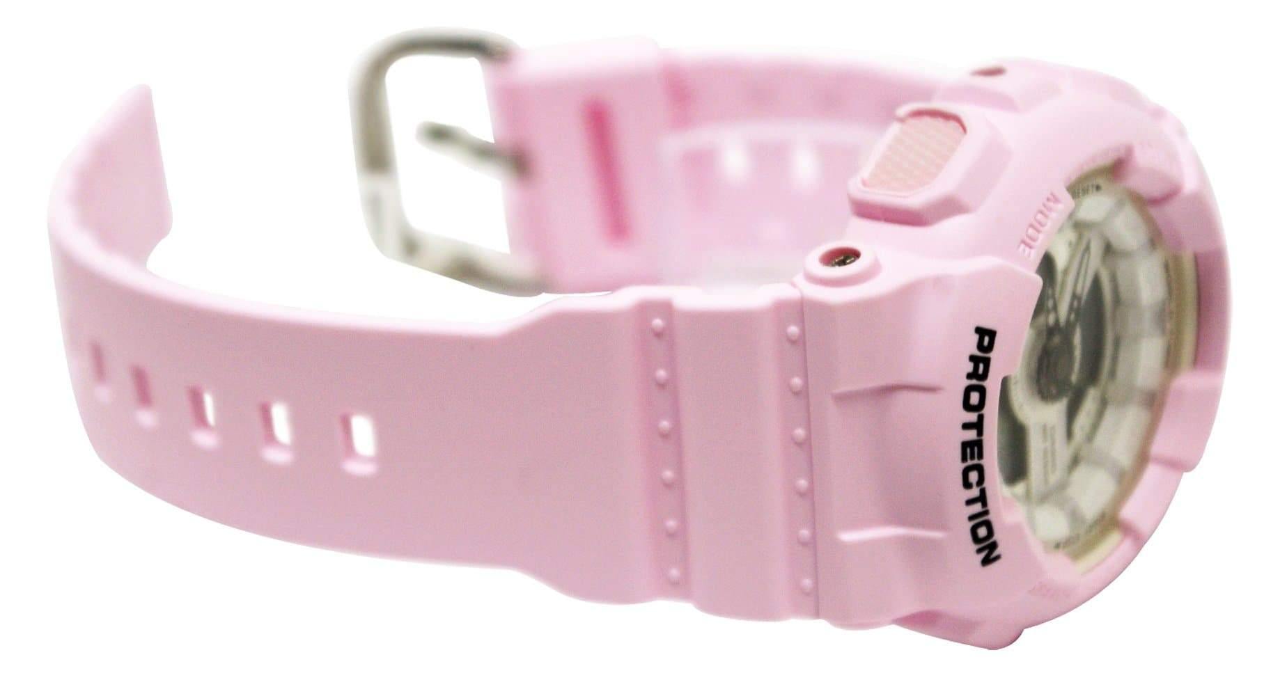 Casio Baby-G BA110 New Beach Color Series Analog-Digital Pastel Pink Watch  BA110BE-4ADR