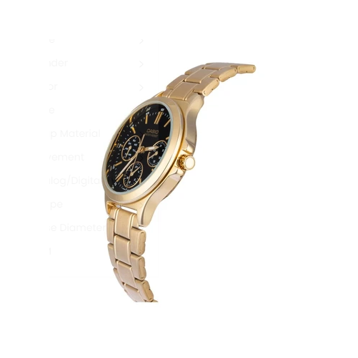 Casio LTP-V300G-1AVDF Gold Plated Watch for Women - Diligence1International