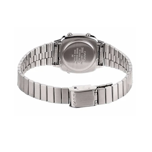 Casio LA670WA-1DF Silver Stainless Watch for Women - Diligence1International