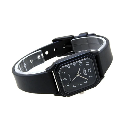 Casio collection digital hot sale black rubber strap