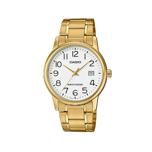 Casio MTP-V002G-7B2UDF Gold Stainless Watch for Men - Diligence1International