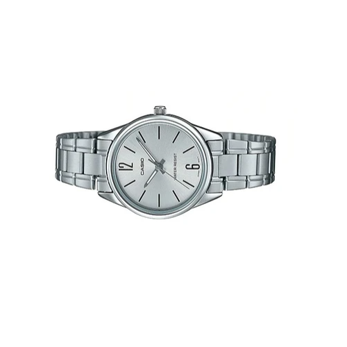 Casio LTP-V005D-7BUDF Silver Stainless Steel Strap Watch for Women - Diligence1International