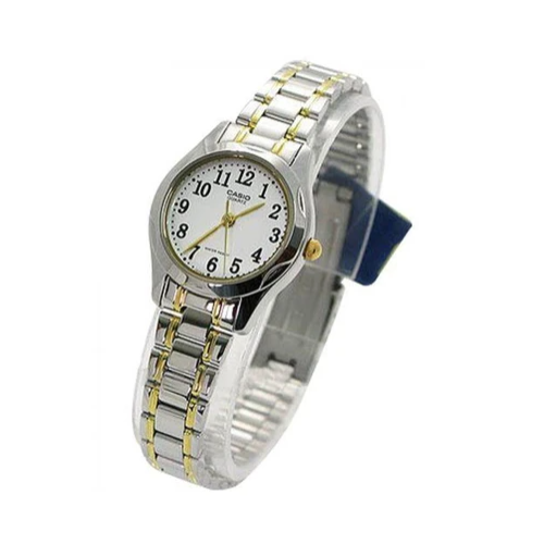 Casio LTP-1275SG-7BDF Two Tone Stainless Steel Strap Watch for Women - Diligence1International