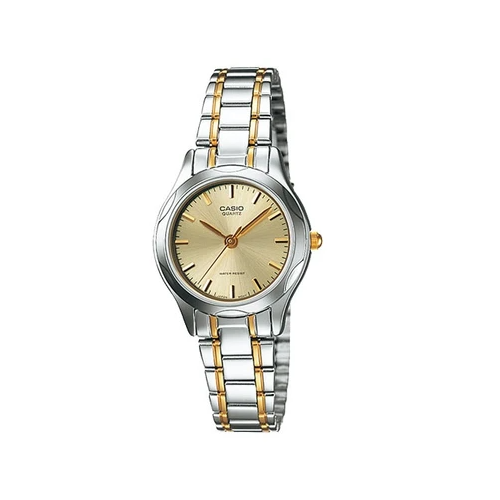 Casio LTP-1275SG-9ADF Two Tone Stainless Steel Watch for Women - Diligence1International
