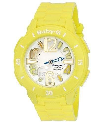 Casio Baby-G Neon Marine Series Analog-Digital Yellow x White Dial Watch BGA170-9BDR - Diligence1International