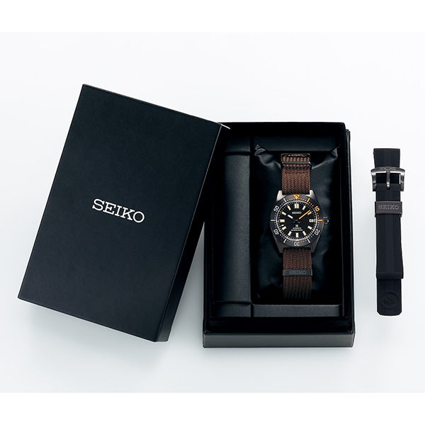 Seiko Japan Made 62MAS Prospex Diver's Black Series Limited Edition Men's Seichu Strap Watch SPB253J1