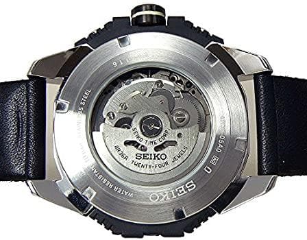 Seiko 5 Sports 100M Men's Black Dial Leather Nylon Strap Watch SRP799K1 - Diligence1International