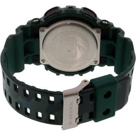Casio G-Shock GA110 Series Military Green Camo Black Dial Watch GA110CM-3ADR - Diligence1International
