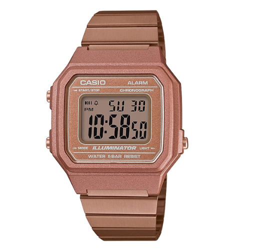Casio Classic B650WC-5ADF Retro Rose Gold Digital Watch - Diligence1International