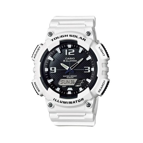 Casio AQ-S810WC-7AVDF White Solar Powered Watch for Men - Diligence1International