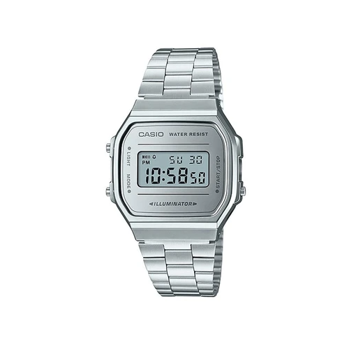 Casio Classic A168WEM-7DF Silver Stainless Digital Watch - Diligence1International