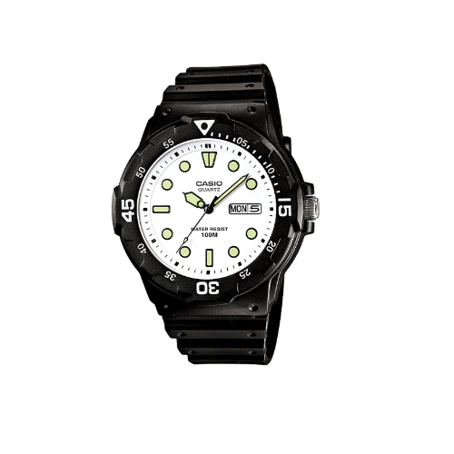Casio MRW-200H-7EVDF Black Rubber Strap Watch for Men - Diligence1International