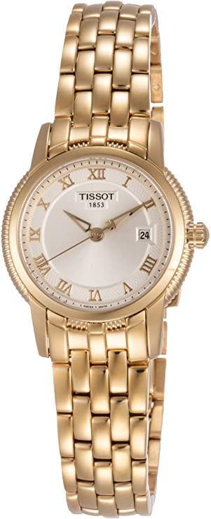 Tissot Swiss Made T Classic Ballade III Gold Plated Ladies Watch