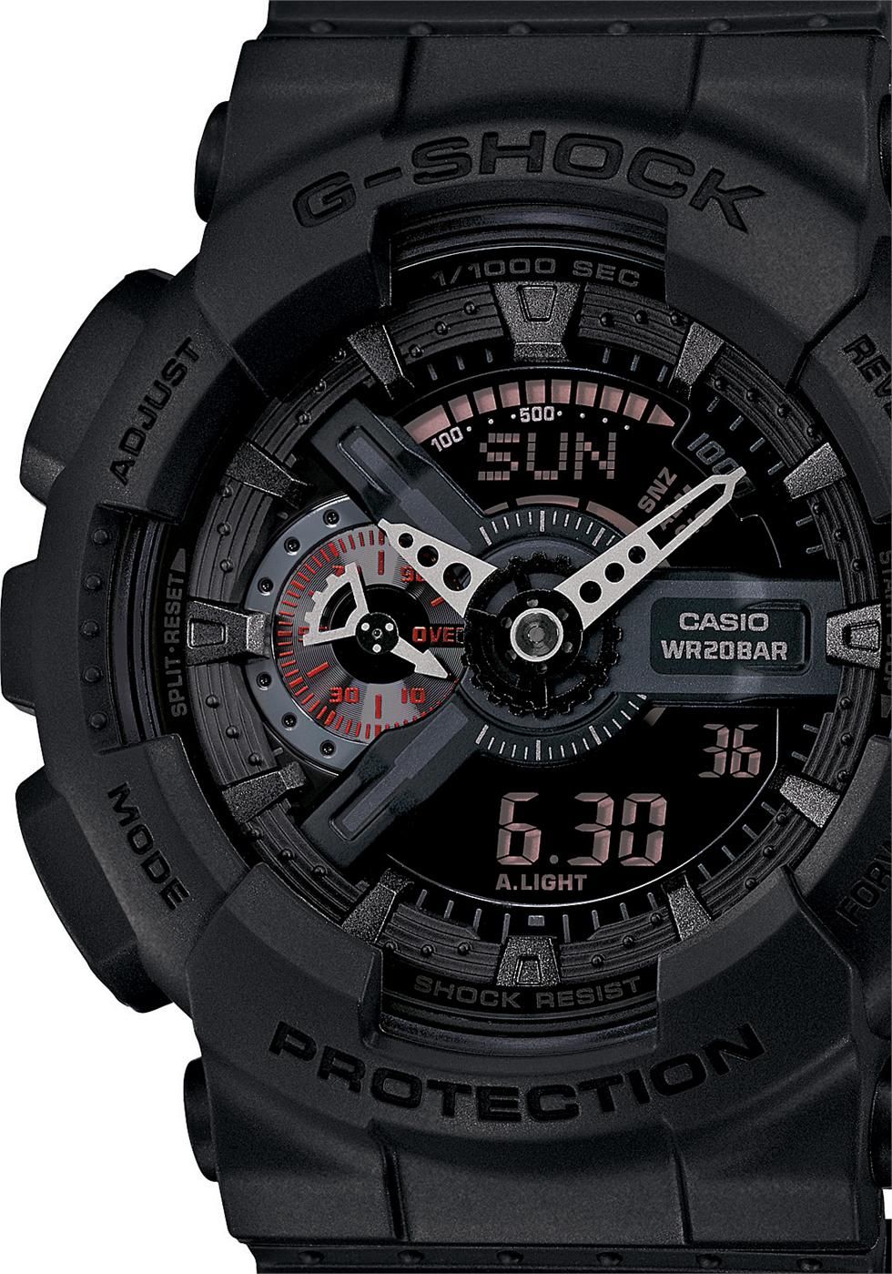 G Shock All Black Designer Watch Casio G-Shock GA-700-1BDR Black